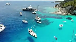 Corfu by drone