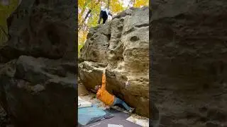 &ldquo;Muzzle Loader Low&rdquo; / St. Elmo, TN #climbing #bouldering #rockclimber #chattanooga #nature #outdoors