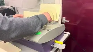 Pre-owned, Used Powis Fastback 20 Strip Thermal Binding Machine - How To Use