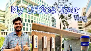 MY OFFICE TOUR VLOG | work from office | Campus Tour | Kolkata Candour TechSpace | @TanmoySanjana