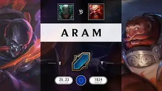 ARAM Match: Pyke vs Gragas - EUW server Patch 25.23
