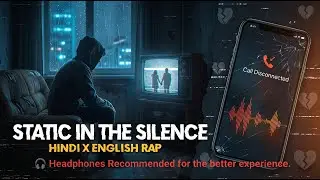 Static in the Silence 💔 | When You Can't Move On (English x Hindi Rap)