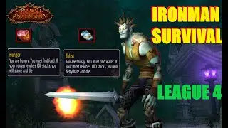 ГОЛОД И ЖАЖДА: ВЫЖИВАНИЕ В WOW? Испытание на выживание Ironman в Ascension League 4