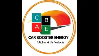 Sticker Cabe (Car Booster Energy) - Sticker Quantum Untuk Kendaraan