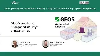 Presentation of GEO5 module “Slope stability”