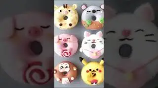 Ideas coloridas como estas donas esponjosas, divertidas y muy creativas |Decoraciones f&aacute;ciles Donas