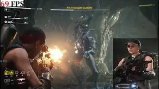 19. Aliens Fireteam Elite PS5 (Demolisher Intense Difficulty) Final Boss: Pathogen Queen Chapter 5-3