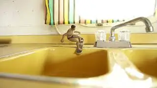 SKATEBOARD Stop Motion Animation / SINK CHRONICLES 01