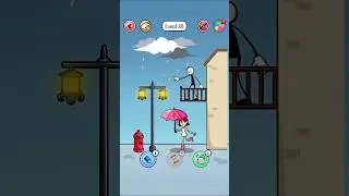 stickman thief lavel 13 😅 #shorts