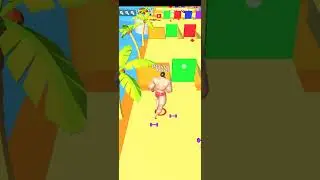 muscle race 3d #shorts