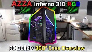 Azza Inferno 310 RGB Tower Case | Review | 360&deg; Overview (No Commentary)