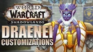 NEW Draenei Customization Options | Shadowlands Alpha