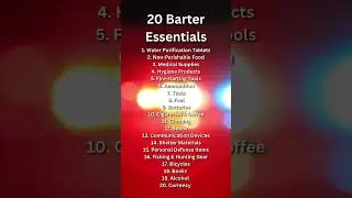 Unlocking Barter Secrets: 20 Must-Have Essentials