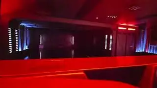 Behind Star Wars ride (Rise of the resistance) Disneyland 