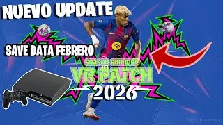 NUEVA ACTUALIZACION PARA VR PATCH eFootball 2026 PS3 🎮❤️