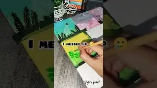 #artlovers #art #acrylicart #acrylicpainting #easyart #messedup #youtubeshorts #shorts #funpainting