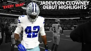 Jadeveon Clowney Cowboys Debut Highlights 🔥 | NFL Week 4