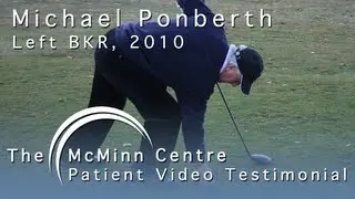 Golf and Physio with a Birmingham Knee Replacement (BKR) - Michael Ponberth