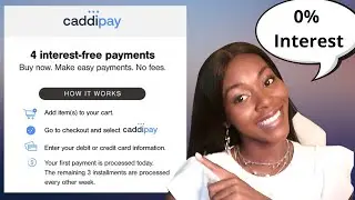 $2,000 Caddipay Approval - Buy Now Pay Later - 4 Interest FREE Payments | Rickita