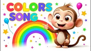 Learn Colors with Miko the Monkey | Fun Kids Color Song