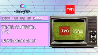 Tanda Comercial TVN (Noviembre 2010)