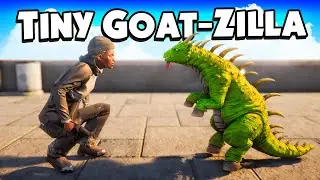 SHRINKING GoatZilla To Be Tiny and CUTE!