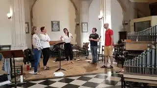Solomon's Knot ~ Robert Parsons: Ave Maria (rehearsal)
