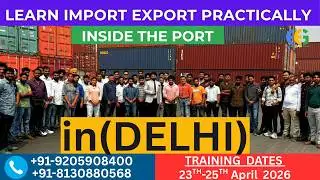 Import Export Course in Delhi |Import Export Courses | Export import Training |Export Experts Global