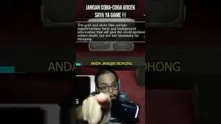 JANGAN COBA-COBA TIPU SAYA YA GAME!!! #arnanta #shorts #zeroescape