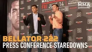 Bellator 222 Press Conference Staredowns - MMA Fighting