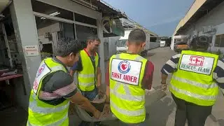 First Aid And Mock Drill Training