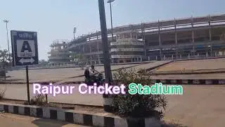 Raipur Cricket Stadium Main Hoga India Vs New Zealand  T20 Match 
