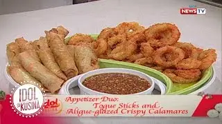 Idol sa Kusina: Tongue Sticks and Aligue-glazed Crispy Calamares