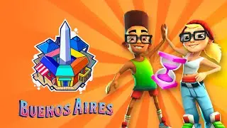 NEW TAG TIME ATTACK IN OLD BUENOS AIRES SUBWAY SURFERS | FRANK