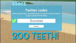 ROBLOX SHARKBITE ALL WORKING CODES!