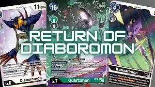 Unstoppable Board! Diaboromon BT12 Deck Profile - Digimon TCG