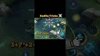 Kadita Tricks Tutorial Mobile legends #ml2b #kadita #tutorialmlbb #shorts #mobilelegends