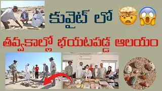 కువైట్లో ఆలయ అవశేషాలు లభ్యం 😱|| Kuwait News in Telugu || Kuwait YouTube Telugu || Kuwait updates