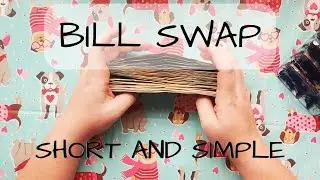 Bill swap time! #billswap #cashcondensing #budgeting #progress #sinkingfunds #savingschallenges