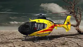 Element 3D Helicopter test