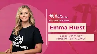 Advocating for animal friendly policies: Emma Hurst MP, Animal Justice Party