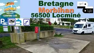 56 Aire Camping-Car Locmin&eacute; Hello!camping-car