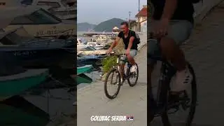 Golubac Serbia 🇷🇸 Cycling Golubac Village, restaurant to bar and bar to restaurant!