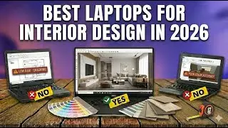 ✅5 Best Laptops for Interior Design in 2026 - MacBook Pro M4 vs Acer Nitro V vs HP Envy