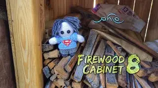 Firewood Cabinet 8: Reinforcing the Tabletop & Adding Back Doors (2x4 & Cedar Build)