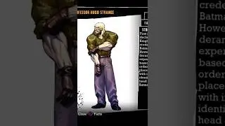 hugo strange glow up🗿 #arkhamasylum #shorts