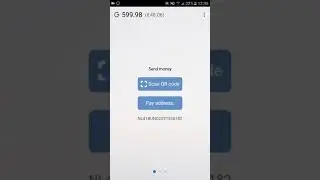 Gulden wallet android - copy IBAN
