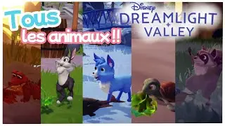 AVOIR TOUS LES ANIMAUX SUR DISNEY DREAMLIGHT VALLEY 🐰✨