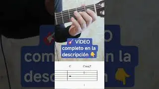 My Girl - The Temptations | Easy Guitar Melody (Visual Tab) / Canci&oacute;n Soul Guitarra