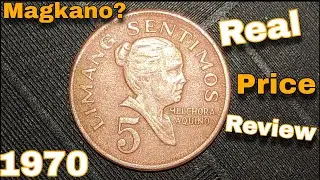 Philippine 1970 5 Sentimos Coin | Price Review